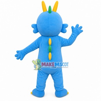 Baby Dragon With Heart-shaped Nose Mascot Costume Baby Dragon With Heart-shaped Nose Mascot Costume
