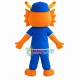 Naughty Orange Dragon Mascot Costume