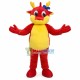 Soft Little Dragon With Ribbon Mascot Costume