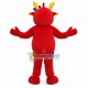 Soft Little Dragon With Ribbon Mascot Costume