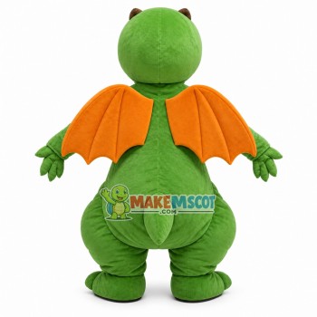 Veridical Little Flying Dragon Mascot Costume Veridical Little Flying Dragon Mascot Costume