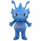 The Imposing Dragon Prince Mascot Costume The Imposing Dragon Prince Mascot Costume