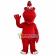 Pointed Head Red Dragon Mascot Costume Pointed Head Red Dragon Mascot Costume