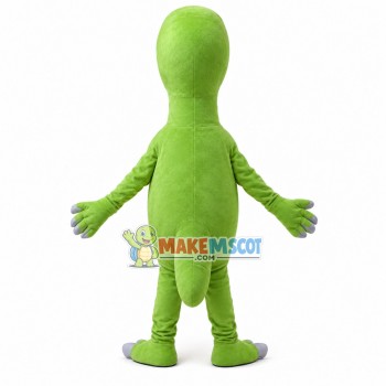 Baby Dinosaur Showing Sharp Teeth Mascot Costume Baby Dinosaur Showing Sharp Teeth Mascot Costume