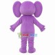 Soft Plush Purple Elephant Mascot Costume Soft Plush Purple Elephant Mascot Costume