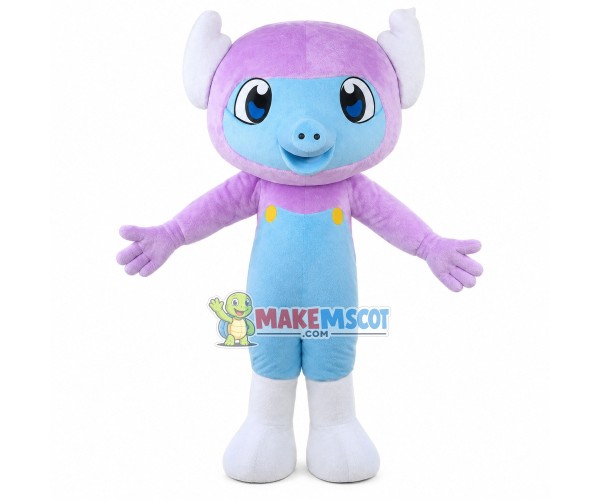 Baby Elephant With Short Nose Mascot Costume Baby Elephant With Short Nose Mascot Costume