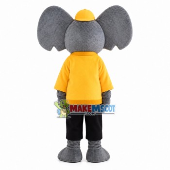 Casual Elephant Mascot Costume for Adult Casual Elephant Mascot Costume for Adult