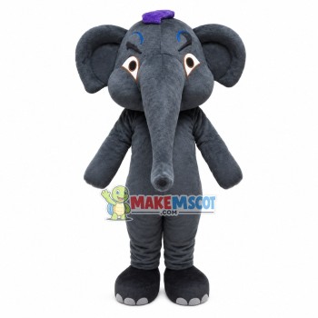 Baby Elephant In Captivity Mascot Costume