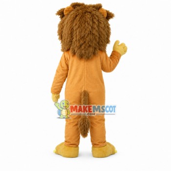 Friendly Little Lion Mascot Handmade Costume