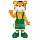Amiable Baby Tiger With Green Pants Mascot Costume Amiable Baby Tiger With Green Pants Mascot Costume