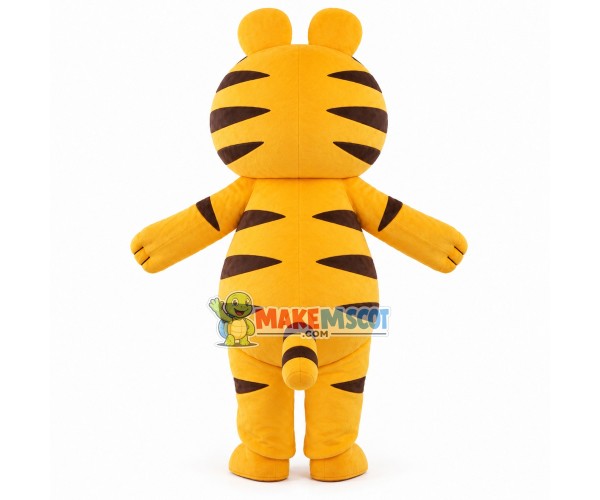 Soft Lightweight Green Eyed Tiger Mascot Costume Soft Lightweight Green Eyed Tiger Mascot Costume