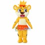 Baby Girl Tiger Wearing Skirt Mascot Costume