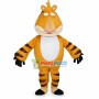 The Restless Tiger Rolling Eyes Mascot Costume