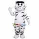 Quiet The Little White Tiger Mascot Costume Quiet The Little White Tiger Mascot Costume