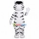 Quiet The Little White Tiger Mascot Costume Quiet The Little White Tiger Mascot Costume