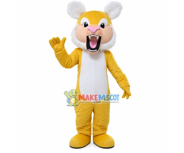 Adult Ferocious Tiger Mascot Soft Costume Adult Ferocious Tiger Mascot Soft Costume