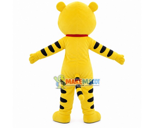 Lovely Cartoon Boy With Tiger Suit Mascot Costume Lovely Cartoon Boy With Tiger Suit Mascot Costume