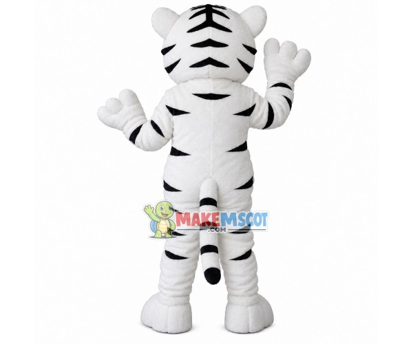 Plush Baby White Tiger Mascot Costume Plush Baby White Tiger Mascot Costume