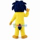 Yellow Lion With Messy Mane Mascot Costume