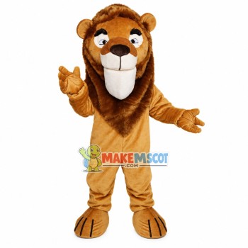 The Leading Adult Lion King Mascot Costume The Leading Adult Lion King Mascot Costume