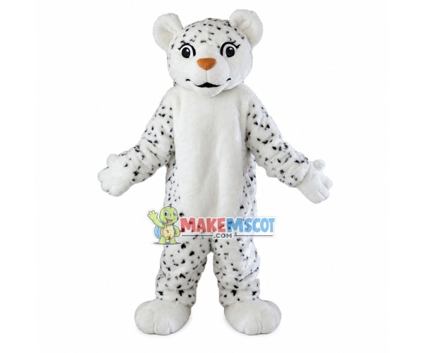 White Tiger Adult Plush Mascot Costume White Tiger Adult Plush Mascot Costume