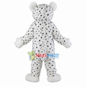 White Tiger Adult Plush Mascot Costume