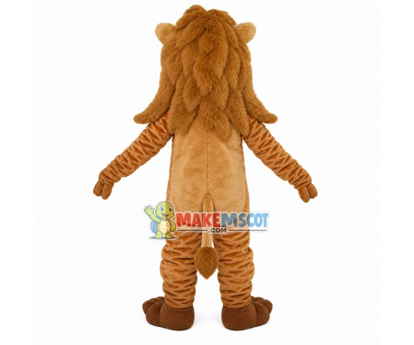 Wild Lion With Long Face Mascot Costume Wild Lion With Long Face Mascot Costume