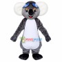 Koala With Blue Glasses Mascot Costume