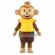 Active The Little Boy Monkey Mascot Costume Active The Little Boy Monkey Mascot Costume