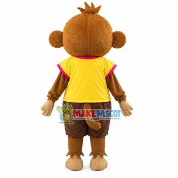 Active The Little Boy Monkey Mascot Costume Active The Little Boy Monkey Mascot Costume