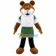 Power Tiger of Sports Team Mascot Costume