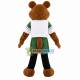 Power Tiger of Sports Team Mascot Costume