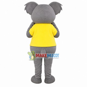 Koala Kid With Star Sticker Mascot Costume Koala Kid With Star Sticker Mascot Costume