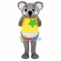 Koala Kid With Star Sticker Mascot Costume