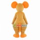Huge Mouse With Orange Ears Mascot Costume Huge Mouse With Orange Ears Mascot Costume