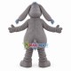 Cowardly Gray Donkey Mascot Costume Cowardly Gray Donkey Mascot Costume