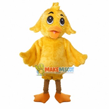 Growning Up Baby Duck Mascot Costume