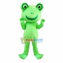 Adult Lovely Smiling Frog Mascot Costume