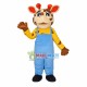 Cute Beige Baby Giraffe Mascot Costume Cute Beige Baby Giraffe Mascot Costume