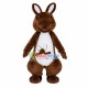 Kangaroo Mother With Baby In Pocket Mascot Costume Kangaroo Mother With Baby In Pocket Mascot Costume
