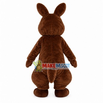 Kangaroo Mother With Baby In Pocket Mascot Costume Kangaroo Mother With Baby In Pocket Mascot Costume