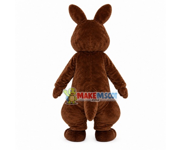 Kangaroo Mother With Baby In Pocket Mascot Costume Kangaroo Mother With Baby In Pocket Mascot Costume