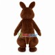 Kangaroo Mother With Baby In Pocket Mascot Costume Kangaroo Mother With Baby In Pocket Mascot Costume