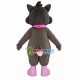Little Wolf Kid Wearing Glasses Mascot Costume Little Wolf Kid Wearing Glasses Mascot Costume
