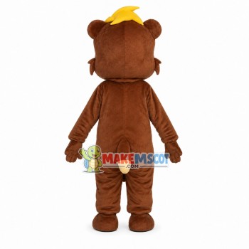 Square-faced Glad Squirrel Mascot Costume