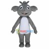 Shiny Eyes Koala With Small Ears Mascot Costume