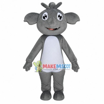 Shiny Eyes Koala With Small Ears Mascot Costume
