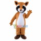 Kind Brown Adult Raccoon Mascot Costume Kind Brown Adult Raccoon Mascot Costume