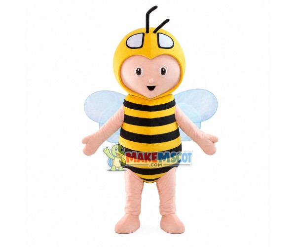 Customized Cartoon Cute Bee Mascot Costume