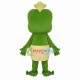 Chef Frog Wearing Apron Mascot Costume Chef Frog Wearing Apron Mascot Costume